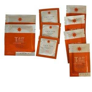 Tan Towel Variety pack , Full Body Face tan half body set towelettes